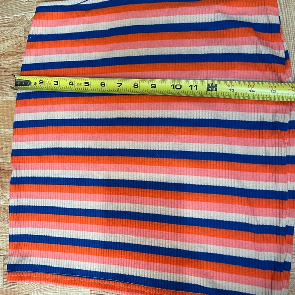 NWT Wdirara women’s cutout stripped front bodycon mini dress size L - Picture 9 of 11